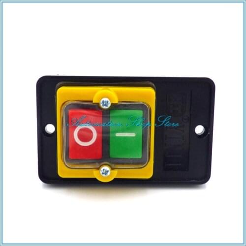 AC220V/380V 10A ON OFF 3 Phase Plastic Power Start Switch KAO-5M 50HZ/60HZ Waterproof Push Button Switch