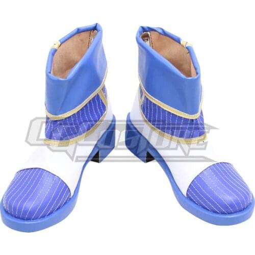 Anime Cosplay Shoes BootsTHE IDOLM@STER SHINY COLORS Serizawa Asahi Hand-made Leather Christmas Halloween Free ship ACS-1193
