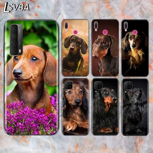 Dachshund Doberman Dog For Huawei Y9S Y6S Y8S Y9A Y7A Y8P Y7P Y5P Y6P Y7 Y6 Y5 Pro Prime 2020 2019 2018 Phone Case