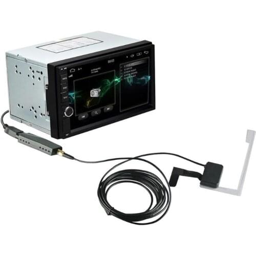 Car DAB Antenna Cable DAB002 w USB Adapter Receiver Auto Radio Aerial Antenna for Android Car Stereo Player SMA DAB Receiver Box