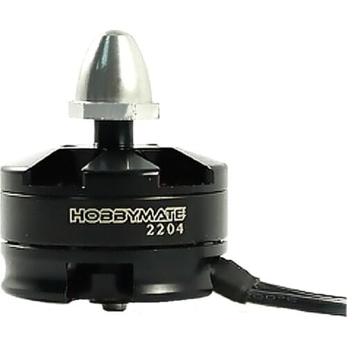HOBBYMATE 2204 2300KV CCW Brushless Motor Silver Cap Motor black Free Shipping