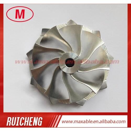 K04 5304-123-2036 41.00/50.96mm 9+0 blades high performance turbo billet/milling/aluminum2618 compressor wheel for 5303-970-0086