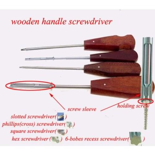 Medical orthopedic instrument bone screw screwdriver Extractor screw sleeve holder HEX Hexagon plum cross Square screwdriver VET