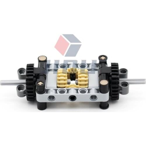 MOC High-tech Parts Building Blocks Bricks Differential Gears Kits High-tech Framed Differential Set Pack DIY Educational Toys