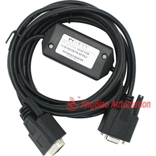 PC-TTY PC/TTY RS232 S5 cable 6ES5734-1BD20 (DB15) 6ES5 734-1BD20 S5 PLC adapter PC TTY SIMATIC S5 734-1 CABLE