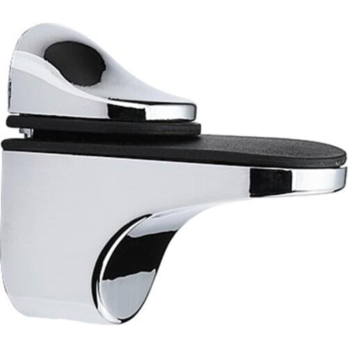 2pcs Adjustable 3-20mm/Zinc Alloy 3-28mm/3-15mm/3-20mm Wood Shelf Bracket Wall Mount Glass Shelf Bracket Fish Mouth Glass Clamp