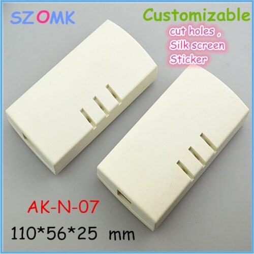 Free shipping display light box (1 pcs) 110*56*25mm electrical plastic box supplier plastic abs enclosure