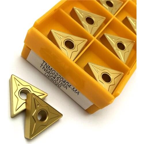 TNMG220404 MA UE6020 External Turning Tool High-quality Carbide insert Steel processing Cutting tool TNMG 220404 Turning insert