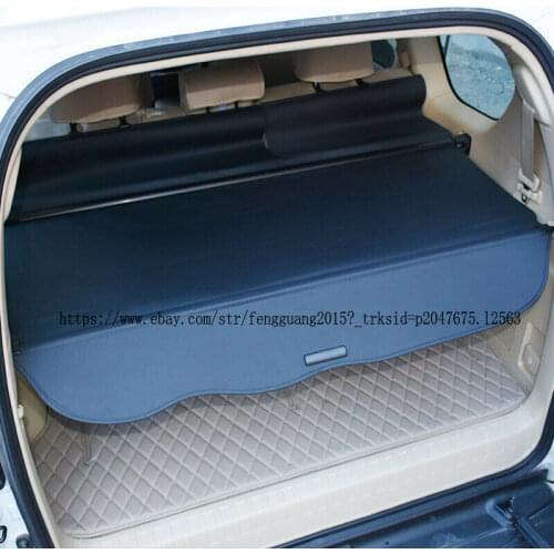 For Toyota Prado FJ120 2003-2009 1pcs Rear Trunk Cargo Cover Security Shade COVER