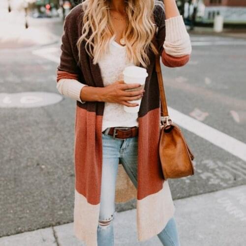 Women Midi Long Cardigan Summer Autumn Thin Knitted Cardigans Female Casual Loose Sweater Coat Jacket Plus Size Wholesale