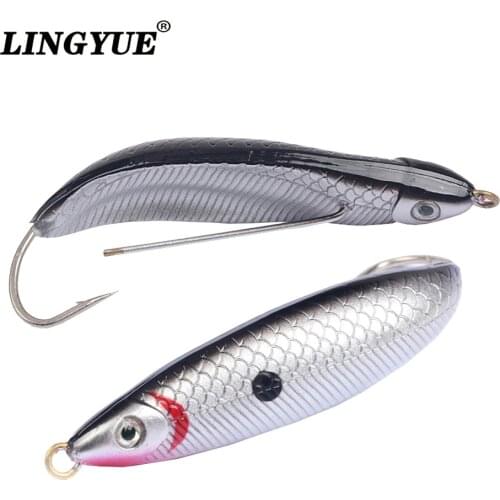 LINGYUE Anti Grass Fishing Spoon Hard Lures 7g 18g Artificial Bait Curved VIB Wobblers all water Crankbaits Fishing Tackle
