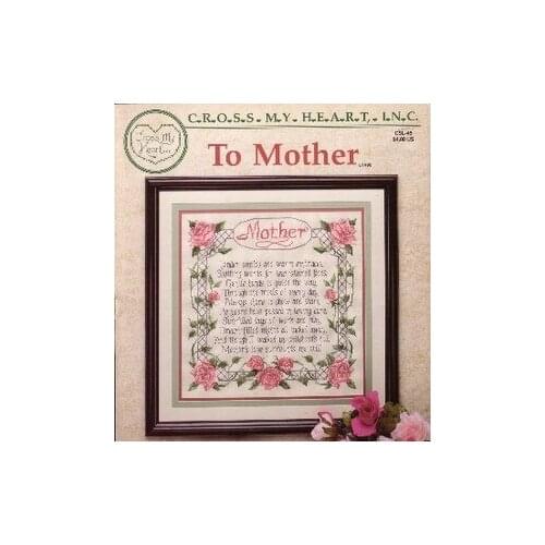 ZZ531Home Fun Cross Stitch Kit Package Greeting Needlework Counted Cross-Stitching Kits New Style Joy Sunday Kits Embroidery