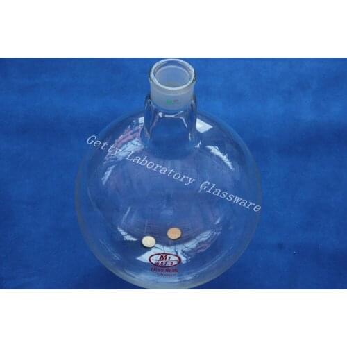 10L (10 Litre) round bottom flask, single neck, heavy wall, 45/50 joint