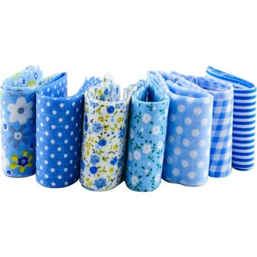 2015 new arrivals 100%cotton jelly roll blue sets quilting textile fabric strips for sewing dolls cloths tildas 5cmx100cm