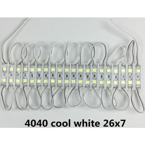 26mm*07mm SMD 4040 Mini LED module light LED back light for sign and letter DC12V 2 led 0.6W 70lm high bright energy saving