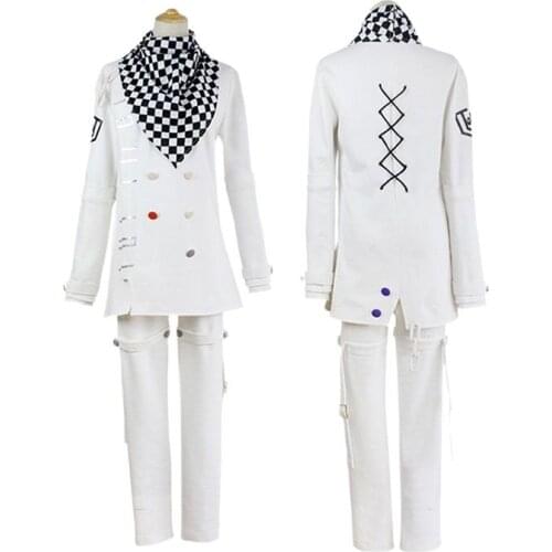 Hot sales men Danganronpa V3 Killing Harmony Kokichi Oma Leader Cosplay Costume