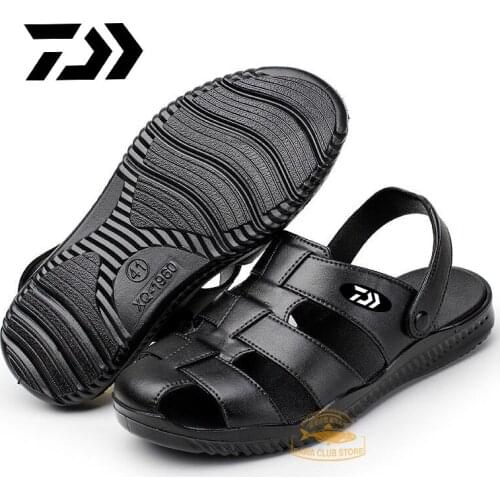 Daiwa New Fishing Baotou Sandals 2020 Summer Outdoor Mountaineering Non-slip Breathable Casual Shoes Soft Beach Sandals 40-45