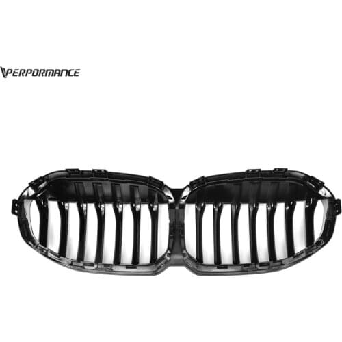 New style ABS front bumper grille wholesale car mesh bumper grille for 1series F40 2019year one-line grille