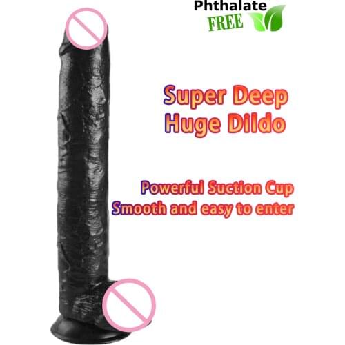 Realistic Dildo with Suction Cup Sex Toy for Woman Man Adult G Spot Stimulator 38cm Huge Penis Female Masturbation Shop