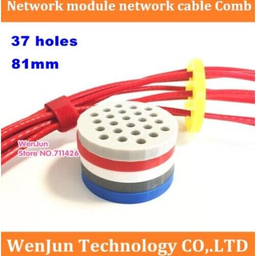 Thick Stronger category 5/6 category 37 wires Network Cable Comb Machine Wire Harness Arrangement Tidy Tools For Computer room