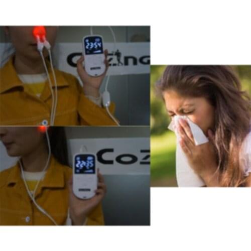 Nose Care Rhinitis Sinusitis Cure Therapy Massage Hay Fever Low Frequency Pulse Laser Nose Health Care Machine