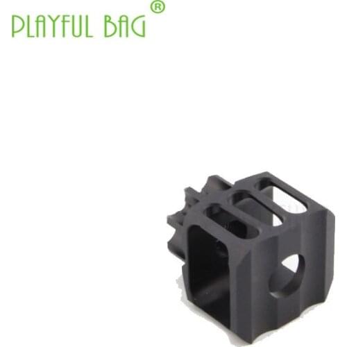 Outdoor fun toys LAF flash hider 14 reverse teeth AKA CP MST JinMing12 AK tank fire cat water bullet gun parts MD81