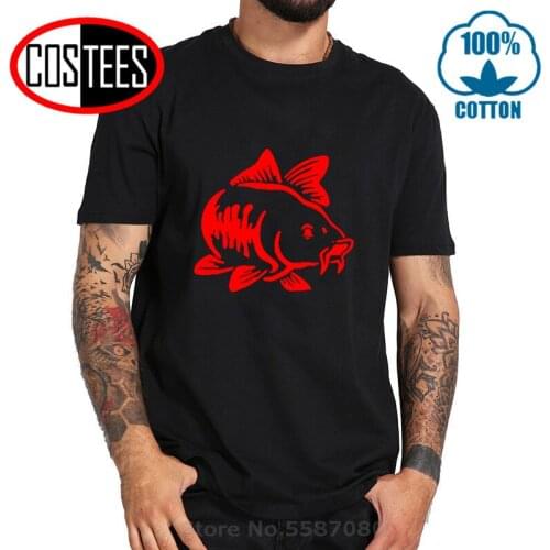 Japan Carp Fish T-shirt Fishings Ruined My Life 2020 Summer Cool Mens Short Sleeve Koi Carp Fish T-shirt Casual Cotton Tee Tops