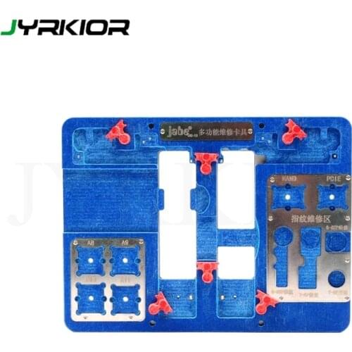 Jyrkior PCB Motherboard Test Fixture Jig Holder Maintenance Platform For iPhone 6/6P/6S/6SP/7G/7P/8G/8P Mainboard Rework Station
