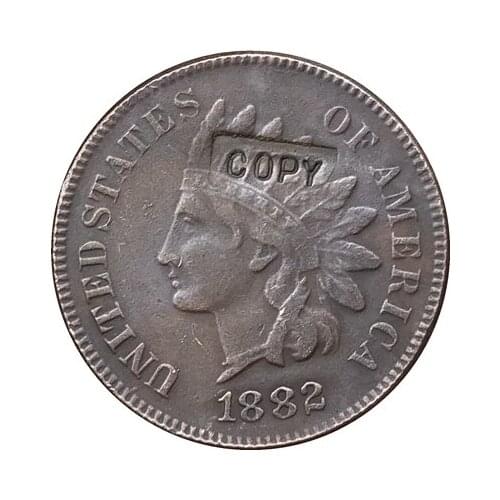1882 Indian head cents coin copy