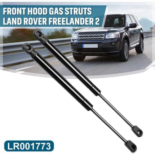 2X Front Engine Cover Bonnet Hood Shock Lift Struts Bar Support Arm Gas Spring LR001773 for Land Rover Freelander 2 2006