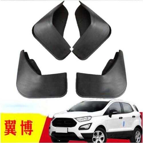 4pcs specia for Ford Ecosport 2013 2014 2015 2016 2017 2018 AUTO Mudguards car fender Mud Flaps Mudflaps
