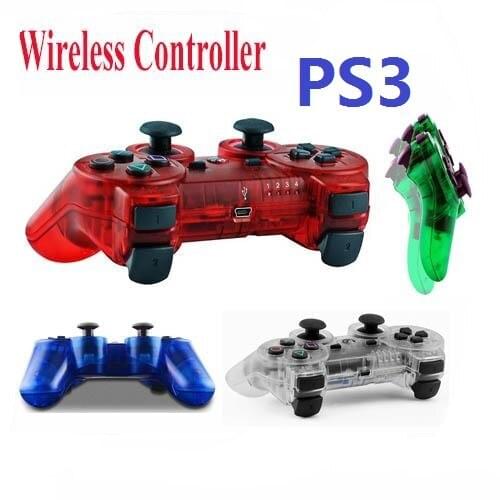 50pcs Transparent Compateble For P3 controller Joysticks Gamepads Controller Wireless Bluetooth Game Controller ZY-PS-04