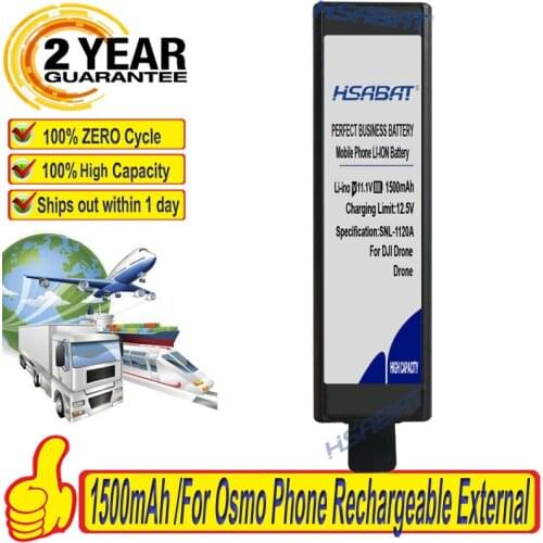 Top Brand 100% New 1500mAh HBO1-522365 HB02-542465 Intelligent Battery for DJI Osmo+/Osmo Mobile/Osmo Pro/Osmo RAW/Osmo Series