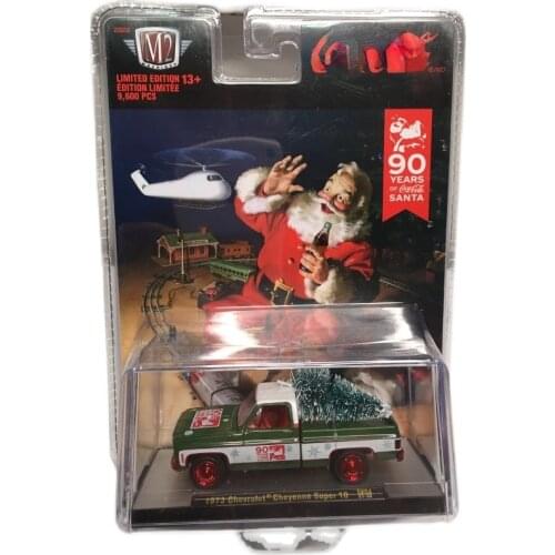 M2 1/64 1973 Chevrolet Cheyenne Diecast Collection of Die-casting Simulation Alloy Model Car Children Toys
