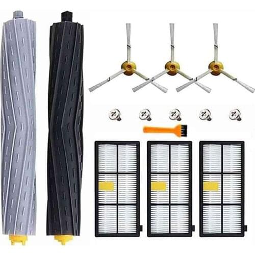 Main Roll Brush Tire Skin Kit for IRobot Roomba 800 900 Series 870 880 980 Vacuum Cleaner Robot Parts