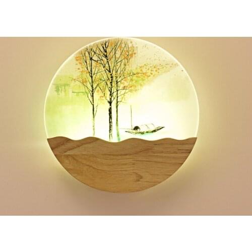 Creative Led Wall Lamp Modern Simple Bedroom Lighting For Bathroom Bedside lamp Living Room Modern Wall Light