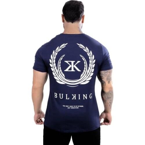 Men T Shirts Men Fitness Workout Casual O-Neck Plus size M-3XL Summer Running Bodybuilding Fashion Cotton Letter Printed Tshirt