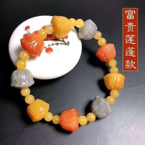 Genuine Natural Colorful Jade Bracelet Women Mens Jades Stone Bead Elastic Beaded Bracelets Bangle Chinese Accessories Jewellery
