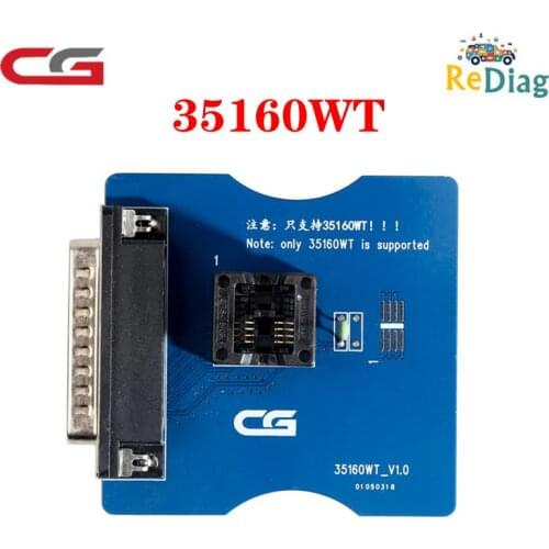 Original 35160WT Adapter Modify the Mileage Solve the Red Dot Problem Works CGDI CG Pro 9S12 Key Programmer No need the emulator