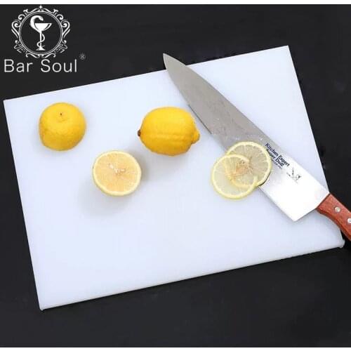 Bar Soul Chopping Block Environmentally Friendly PP Material Chopping Board Kitchenware Bar Tools Easy To Clean