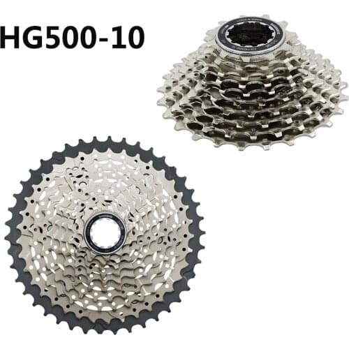 SHIMAN0 CS-HG500-10 Road Mountain Cassette 11-42T / 34T / 32T / 28T / 25T M6000 Bike Bicycle Freewheel HG500-10 Speed 11-42T