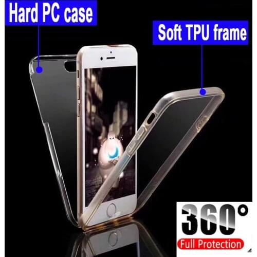 100PCS 360 Full Body Double Protective Phone Case For Huawei P40 pro p30 pro p40 lite E mate 40 pro mate 20 lite Clear PC case