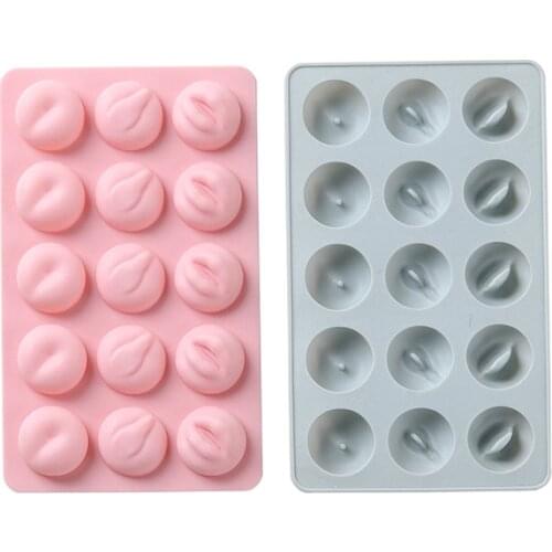 15 Grid Creative Sharp Silicone Mould Cute 3D Silicone Molds Chocolate Children Cake Pudding Cookie Mold DIY Baking Tool