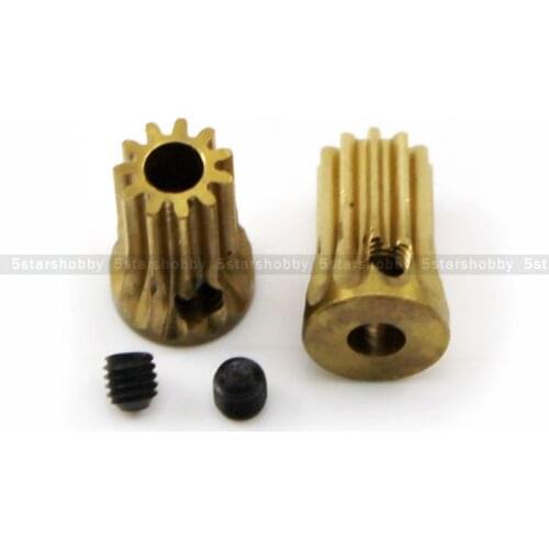 2Pcs 3.17mm 11T 12T 13T 14T Motor Pinion Gear Modulus:0.6 For Trex T-Rex 450 Helicopter