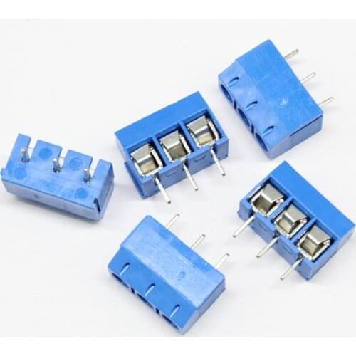 20pcs KF301-2P/KF301-3P KF301-5.0-2P KF301-5.0-3P KF301 5.08mm Plug-in Screw Connector