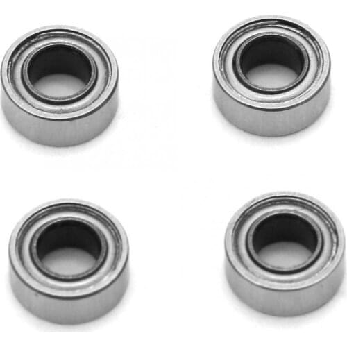 4Pcs SMR63ZZ Stainless Steel Single Row Ball Bearing Thickness Deep Groove miniature bearing rodamientos 3x6x2.5mm