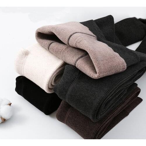 Children Clothing Pants Winter Girls Leggings Bear Embroidery Trousers Baby Girl Thick Leggings Boots Pants Kids Warm Pants