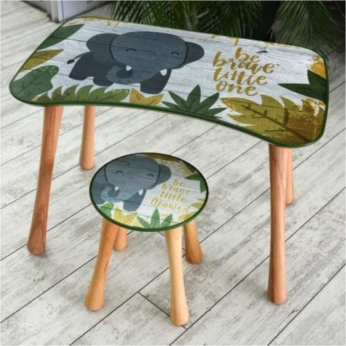 Child Play Activity Table And Stool Set (0-5 Years Old)