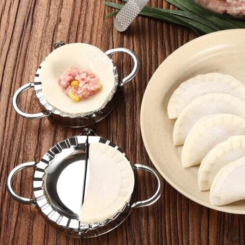 DIY Dumpling Mold Dumpling Wrapper Cutter Making Machine Cooking Pastry Tool Dumpling Jiaozi Maker Device Kitchen Tools