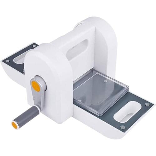 HOT SALE Manual Die-Cutting Embossing Machine Paper Card Leather Craft Scrapbook Mold Album Decoration, White